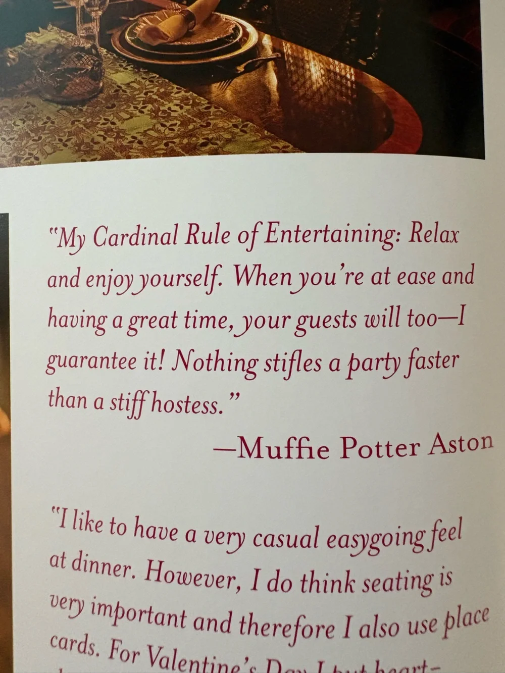 Park Avenue Potluck Celebrations Cookbook Rizzoli 2009 Hardcover